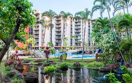 Aston Kaanapali Shores Garden Pool